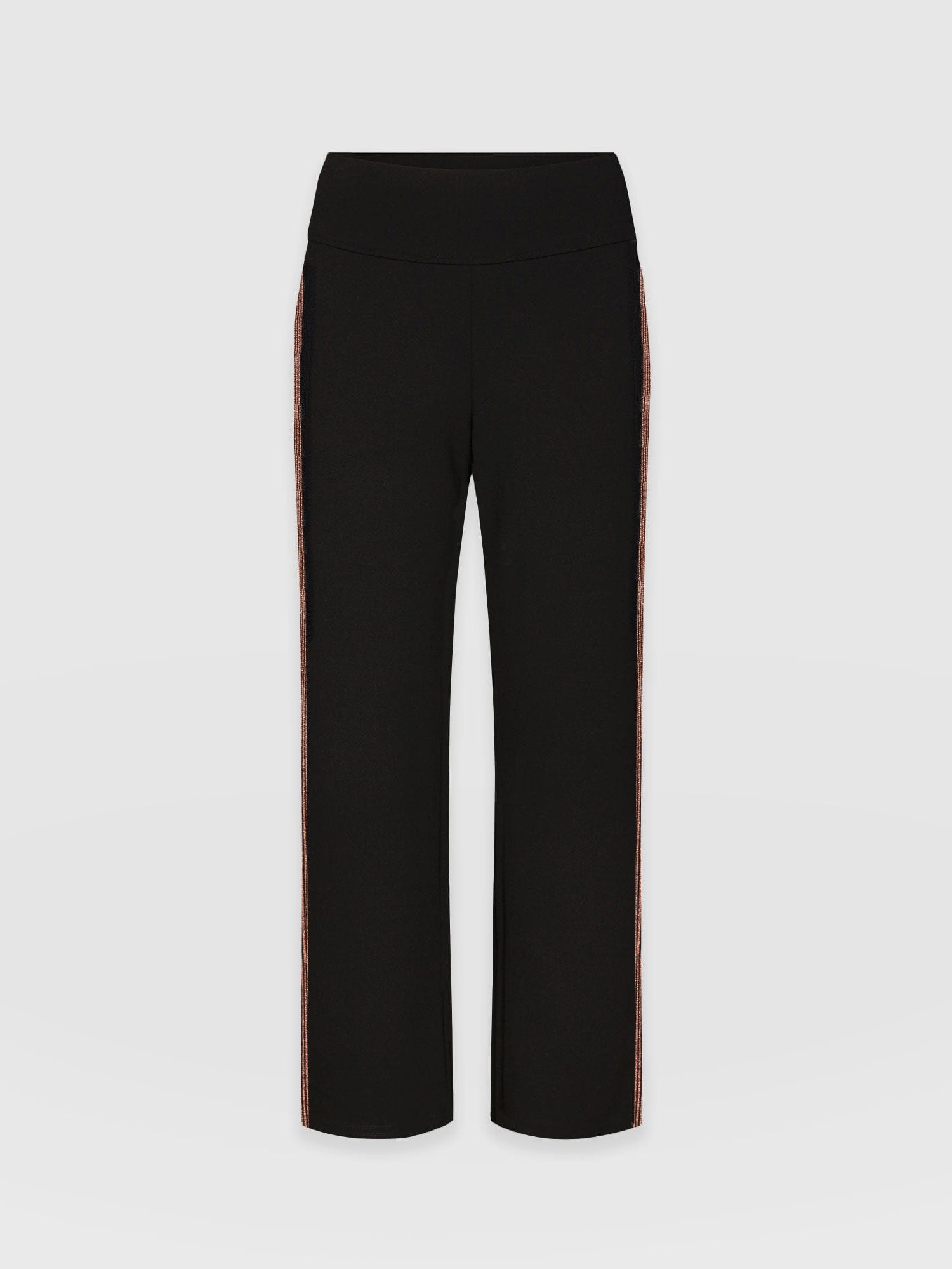 Runway Pant - Black-Bronze